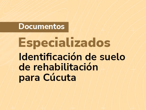Resultados identificaci&oacute;n de suelo - revitalizaci&oacute;n C&uacute;cuta